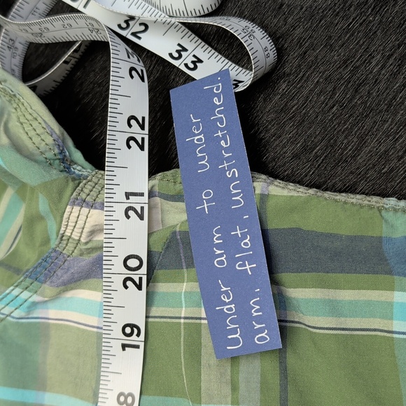 Carhartt Ladies Large Plaid Button Up Shirt L Workwear - Picture 7 of 14